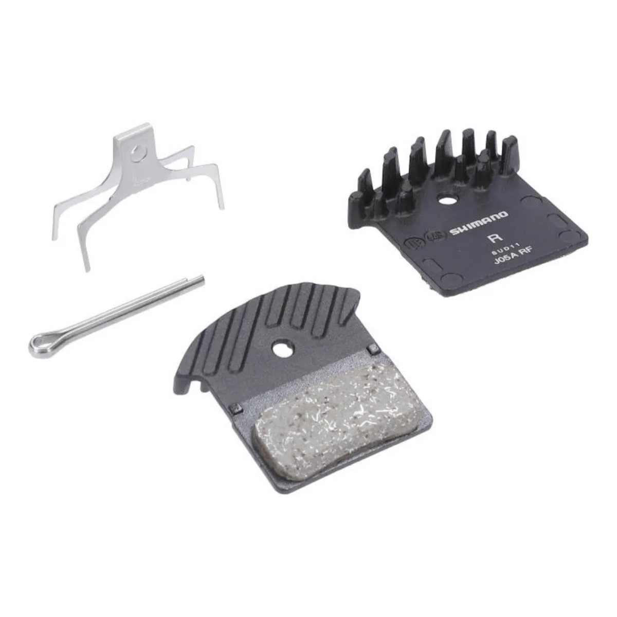 Par de pastilhas de freio Shimano BP-J05A-RF em Resina