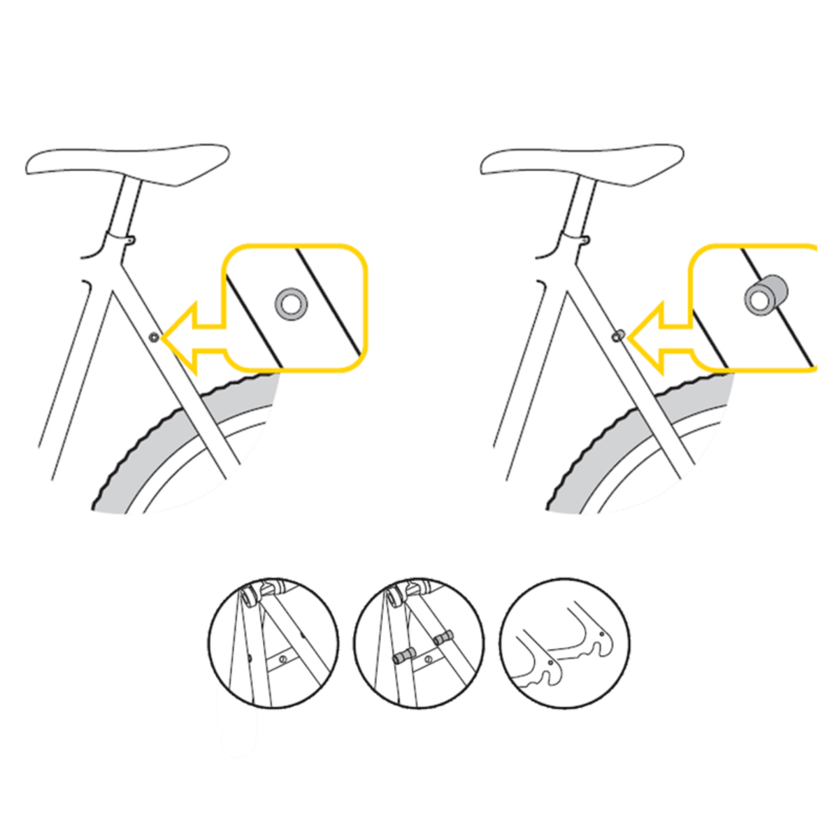 Bagageiro Topeak MTX Adapterack 29er p/ Baby Seat