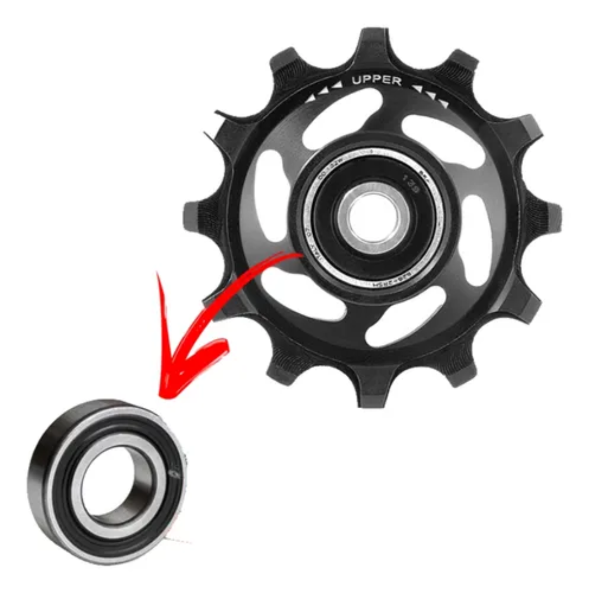 Roldana de câmbio traseiro Gantech JW005 Sram 12 velocidades