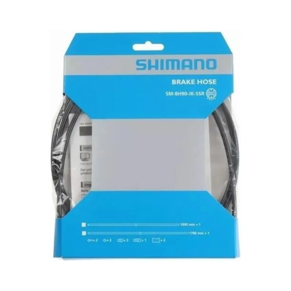 Mangueira de freio Shimano SM-BH90-JK-SS 1700mm