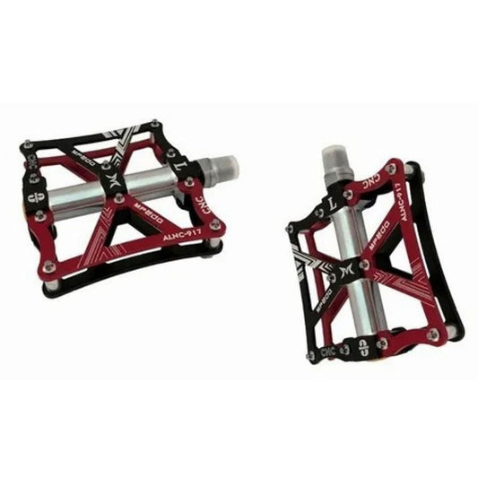 Par De Pedal Mpeda Alnc-917 Plataforma | Preto E Vermelho