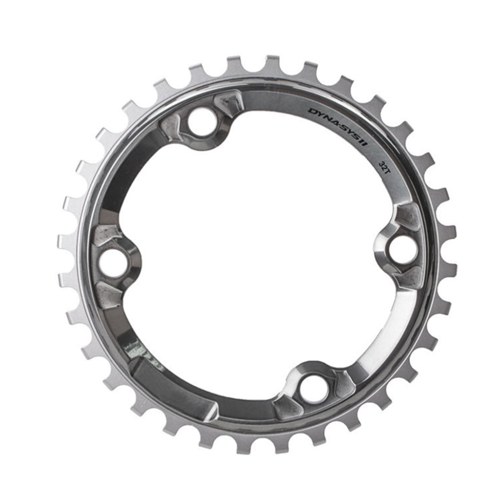 Coroa Shimano Xtr Fc-M9000 M9020 Sm-Crm90 32D Bcd 96Mm 1X11 - Alumínio | Cinza