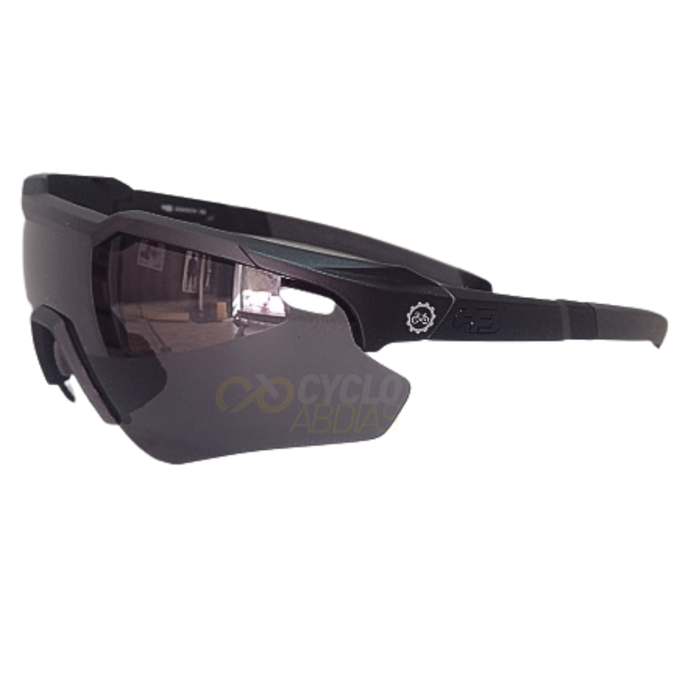 Óculos Hot Buttered Shield Evo 2.0 Pqp Gray | Preto Fosco