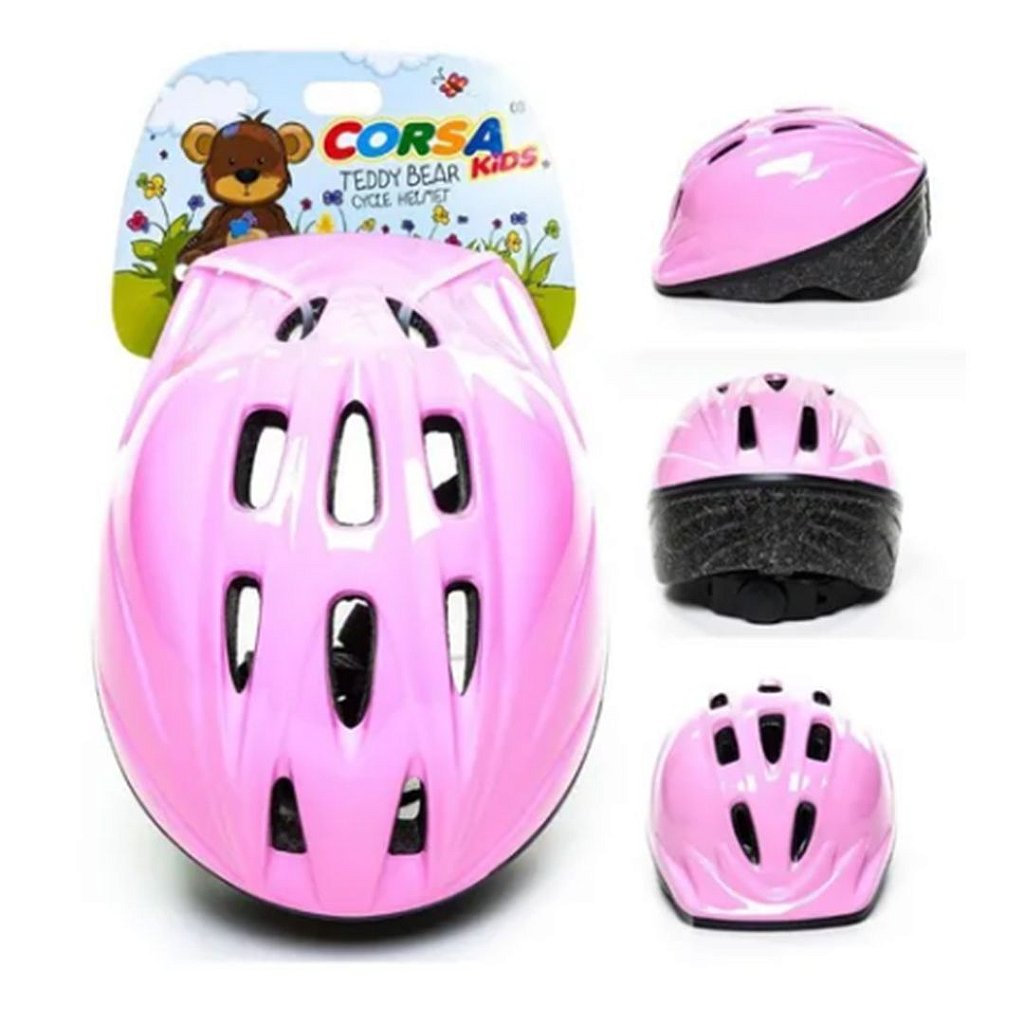 Capacete Infantil Kidzamo Pz-11 | Rosa