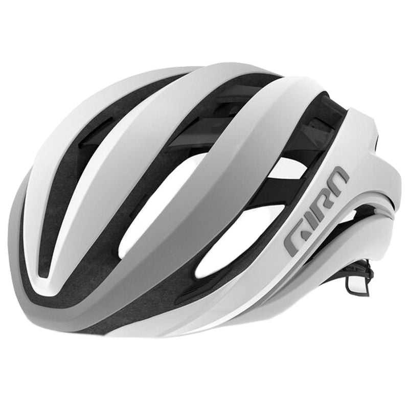 Capacete Giro Aether Spherical Mips Tamanho M (55-59 Cm) | Branco E Prata