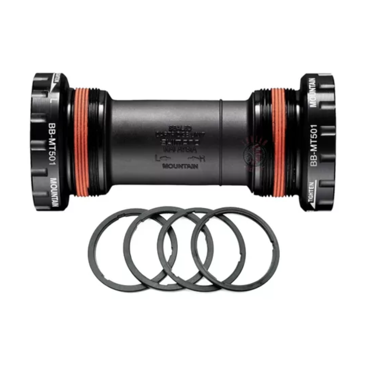 Pedivela Shimano Hollowtwch/MT21 22/36 dentes - 9v Boost com movimento central