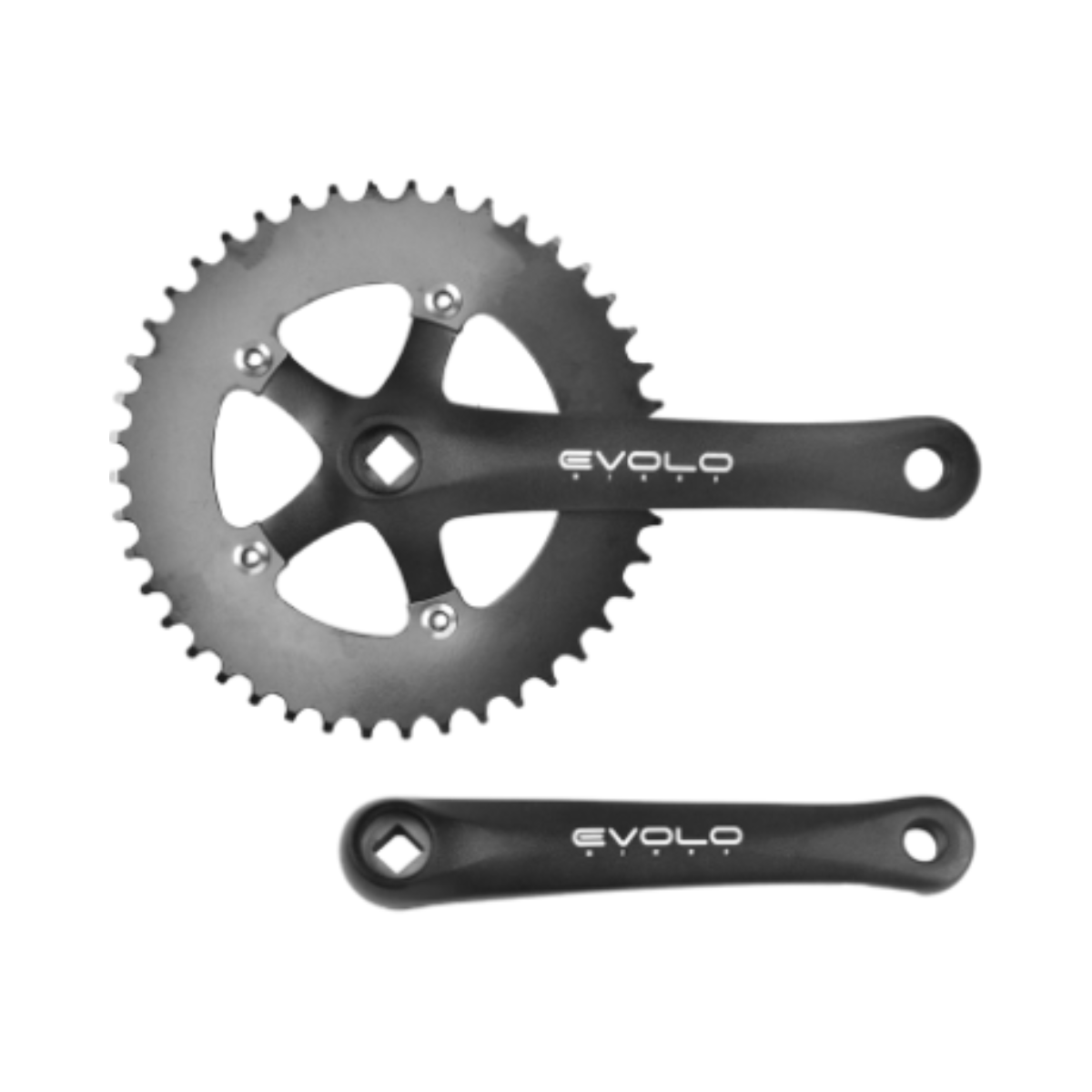 Pedivela Evolo Single 44D braço alumínio 170mm