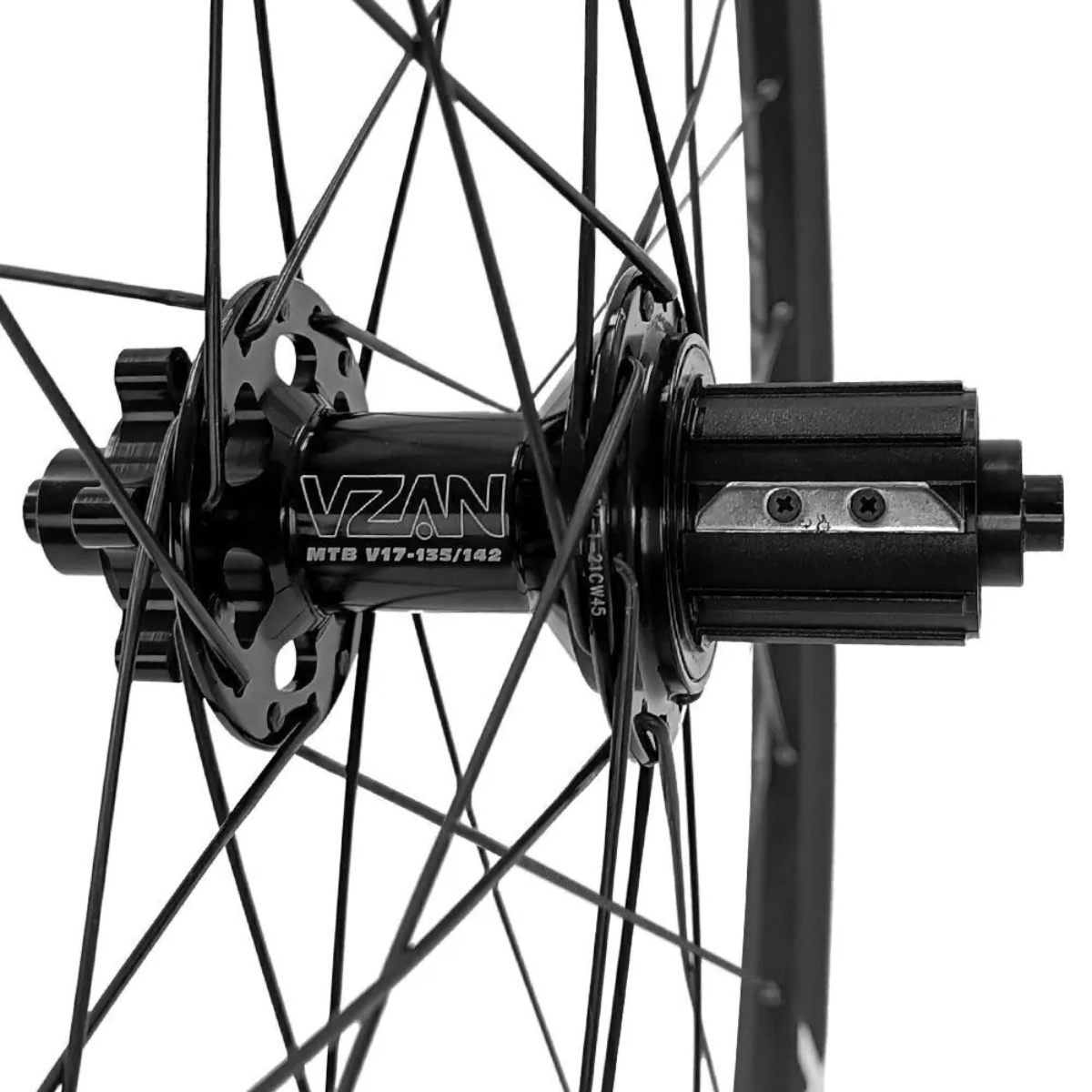 Par de rodas Vzan Everest XC 29/28F Boost para Sram XD