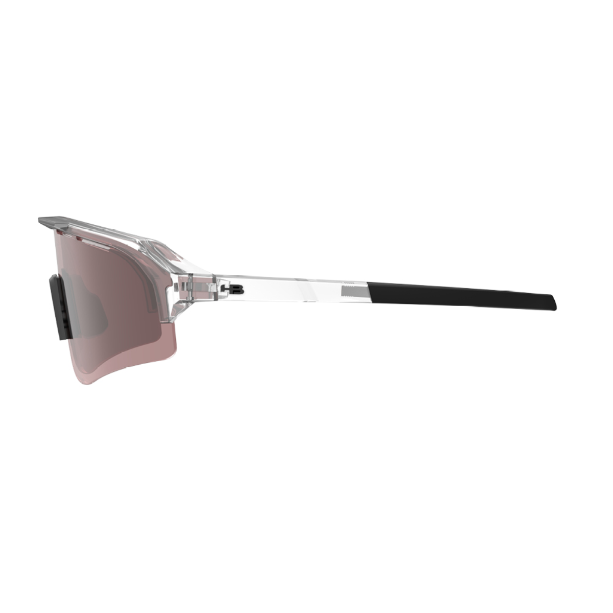 Óculos de sol HB Edge S Gloss Crystal / Lente Amber