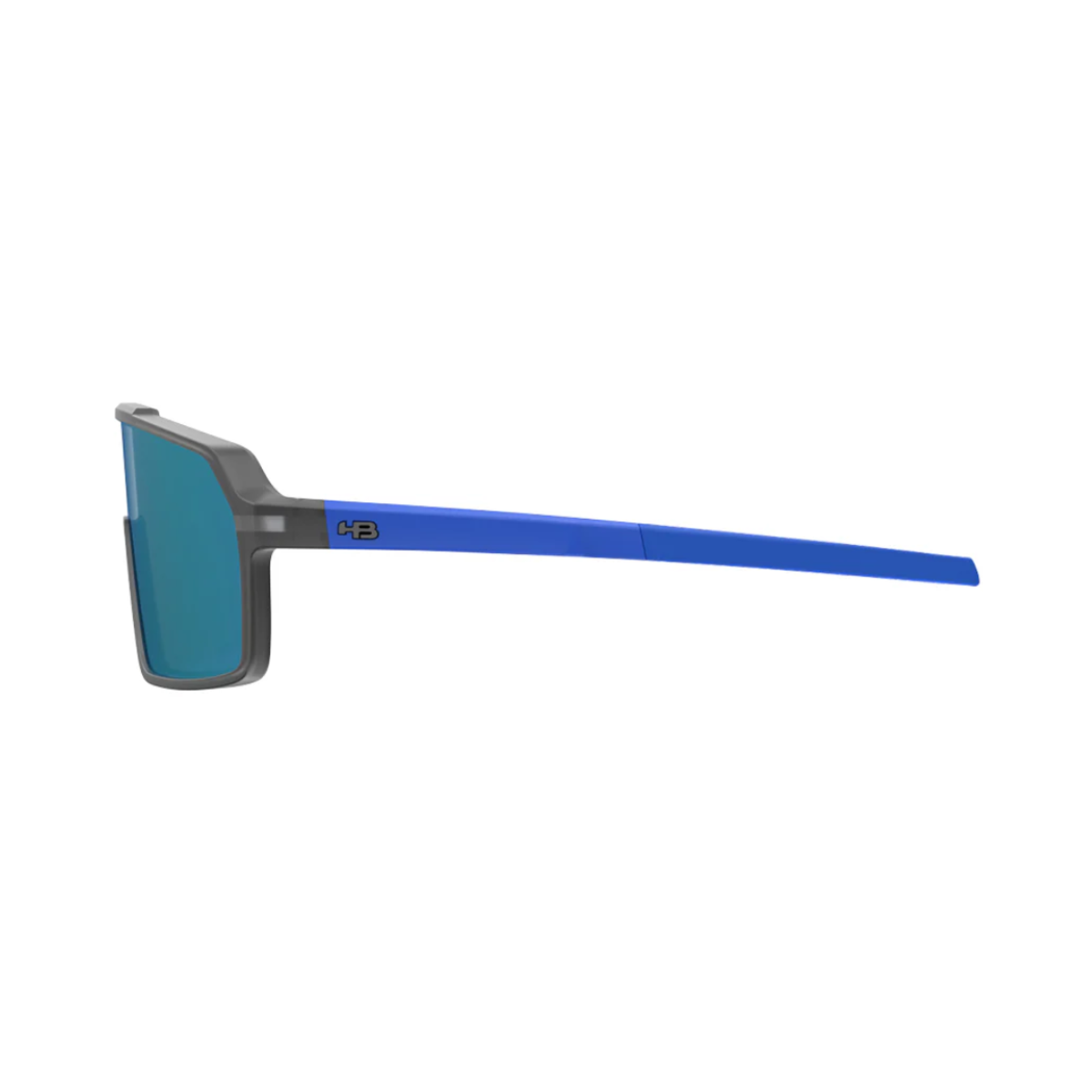Óculos HB Grinder M - Onyx Matte / Lente Blue Chrome