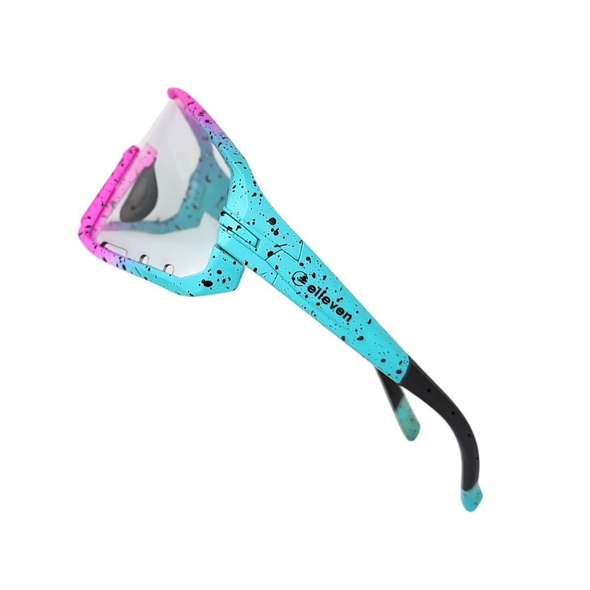 Óculos de ciclismo EL300 com lente fotocromática bicolor (rosa/azul)