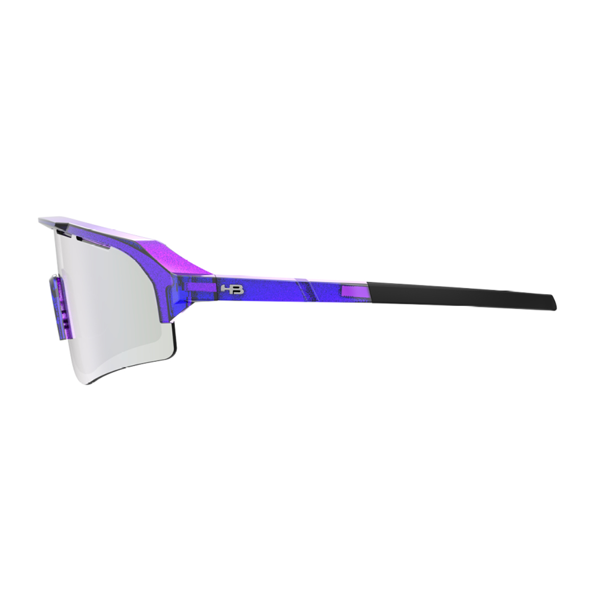 Óculos de sol HB Edge S Silver Purple / Lente Silver