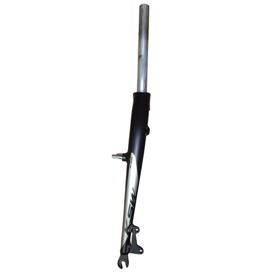 Garfo Aro 26 Ksw Standard Aheadset 25.4Mm Aluminio - Disco E V-Brake | Preto E Cinza Fosco
