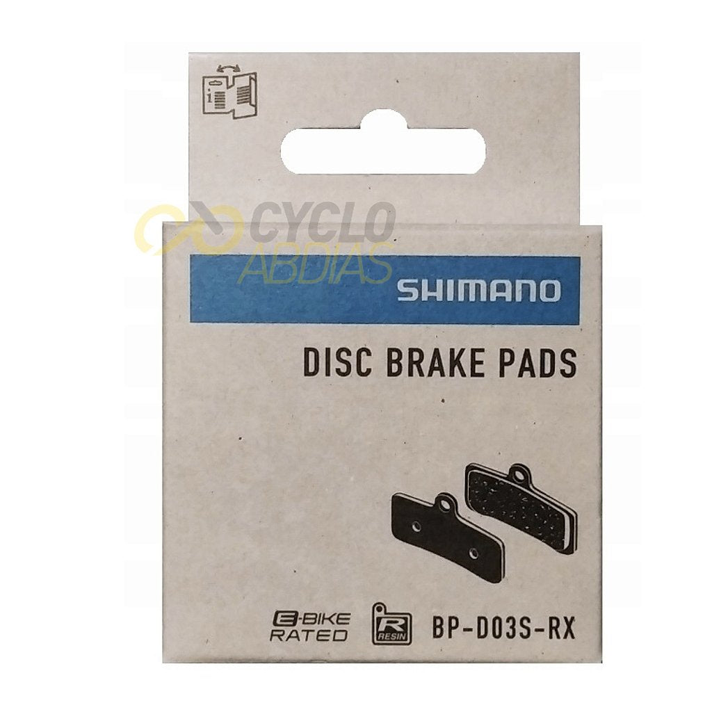 Pastilha Shimano Bp-D03S-Rx Resina - Deore Xt Slx Saint Zee