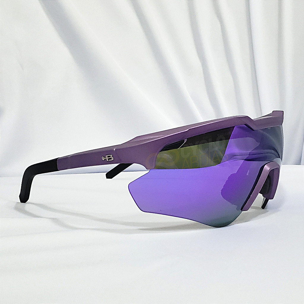 Óculos Hot Buttered Shield Comp 2.0 Matte Metallic Purp/ Multi Purple | Roxo Fosco