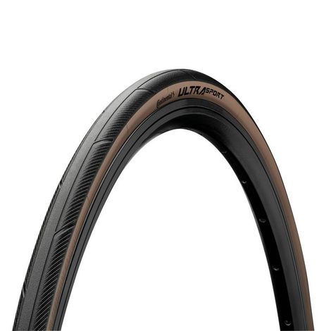 PNEU CONTINENTAL ULTRA SPORT III 700X28C PRETO MARROM DOBRAVEL