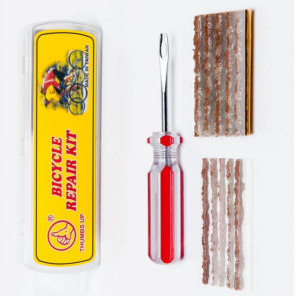 Kit Reparo Macarrão Para Tubeless Thumbs Up - Com Aplicador