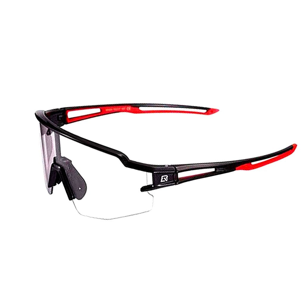 Óculos Rockbros Fotocromático | Preto E Vermelho