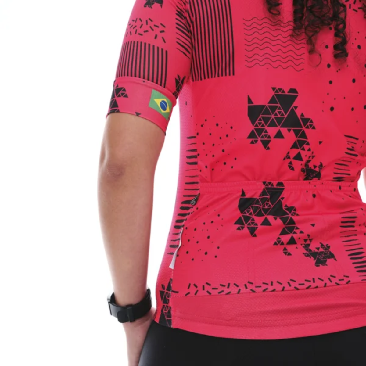 Camisa feminina de ciclismo Márcio May Sports Lucky