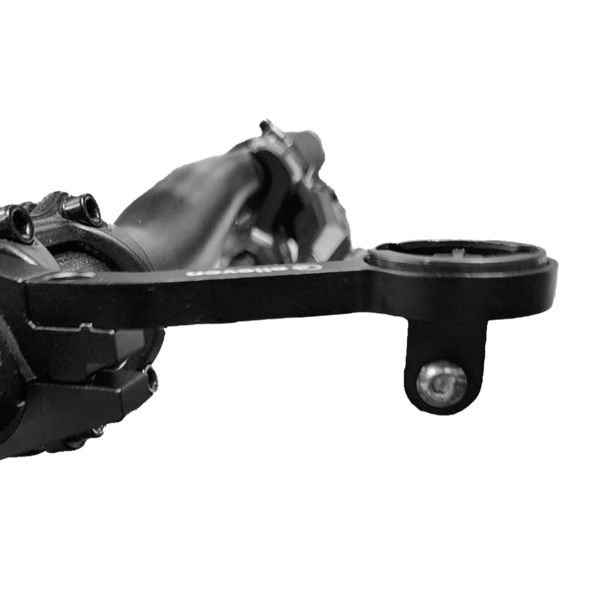 Suporte para ciclocomputador GPS Elleven – Fixação no guidão em alumínio CNC