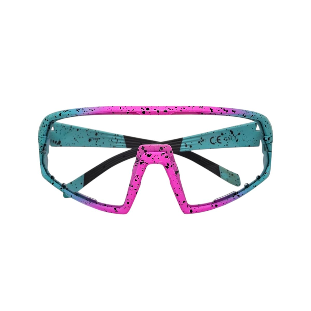 Óculos de ciclismo EL300 com lente fotocromática bicolor (rosa/azul)