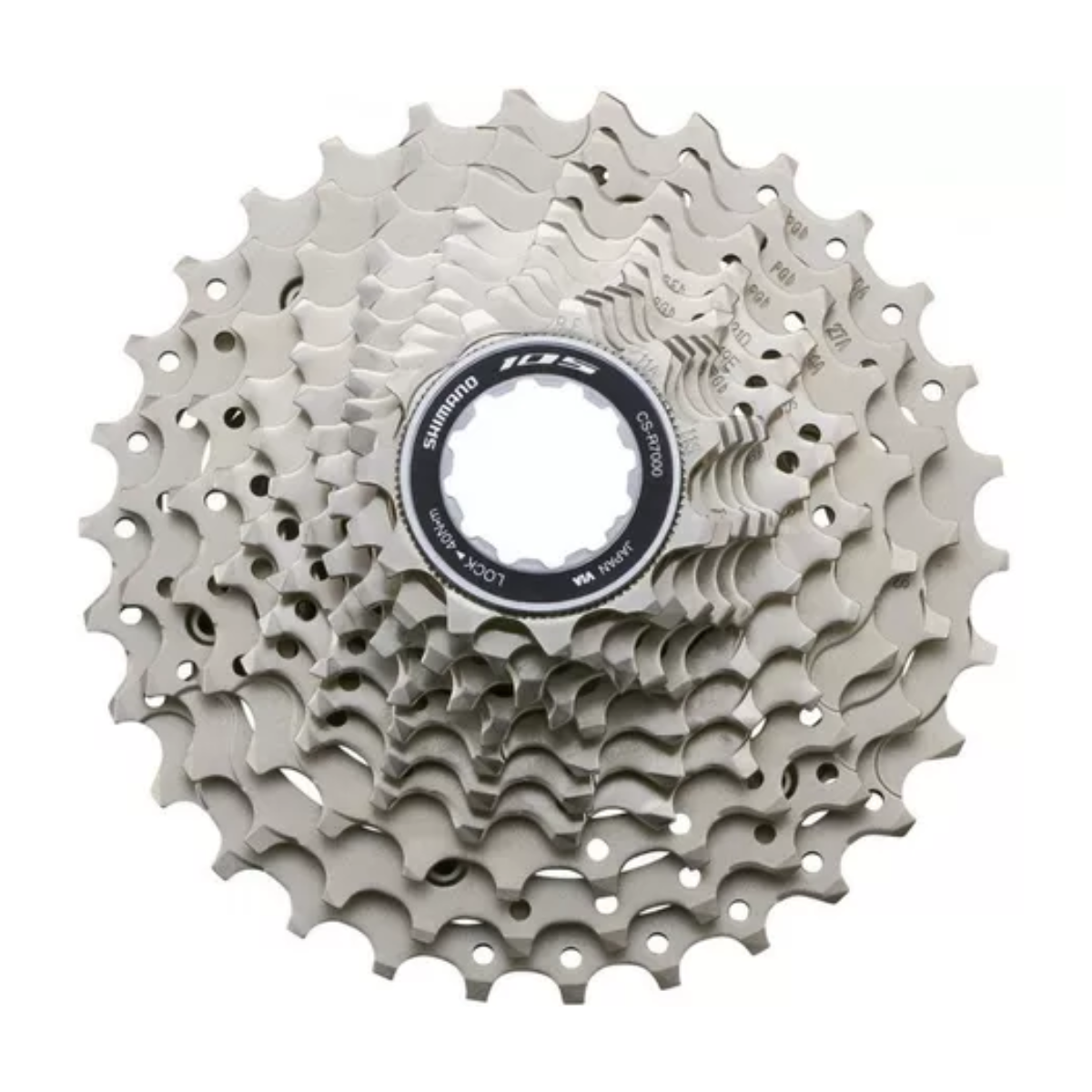 Cassete Shimano 105 CS-R7000 11-32 de 11 velocidades