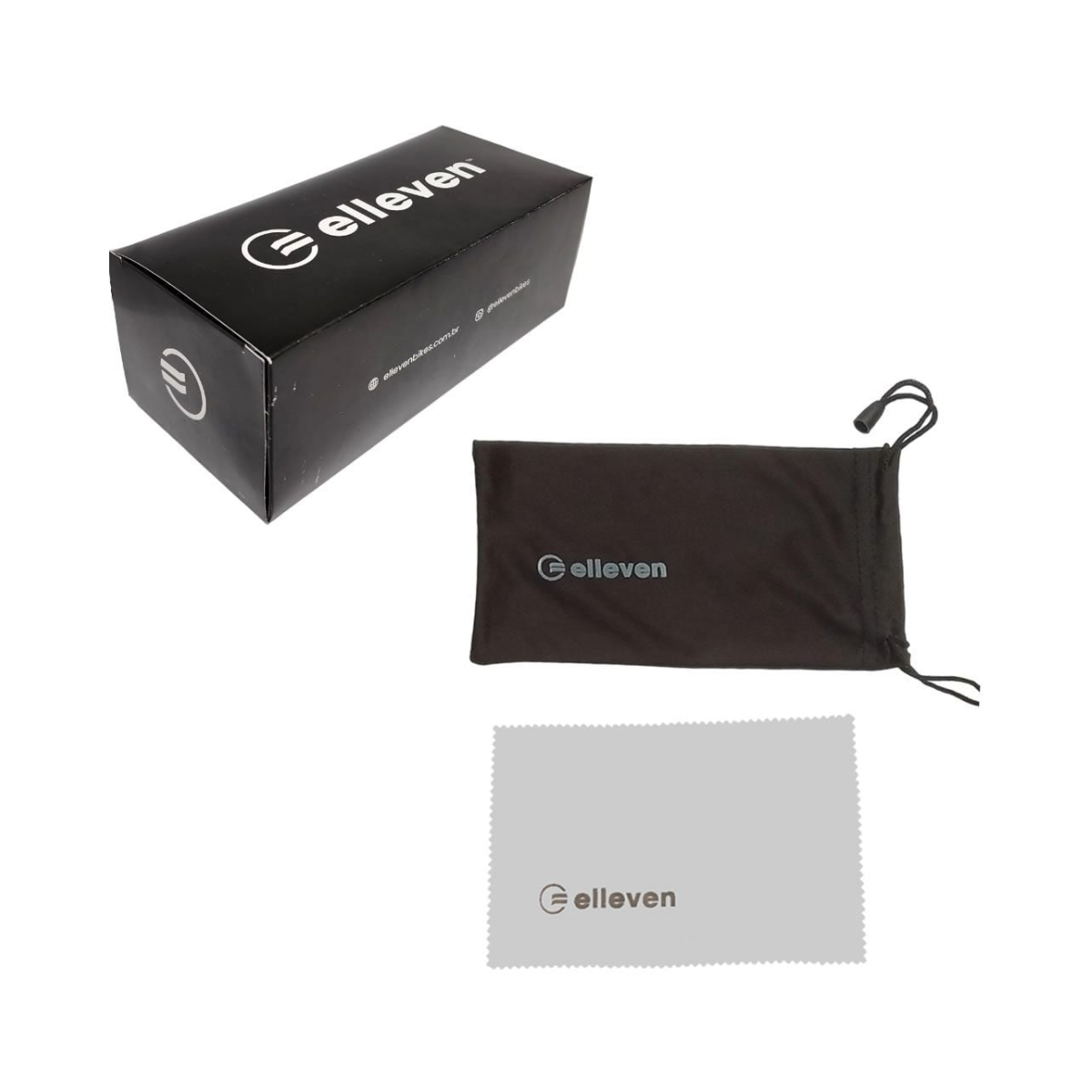 Óculos de ciclismo Elleven EL55 Fotocromático - Preto/Verde