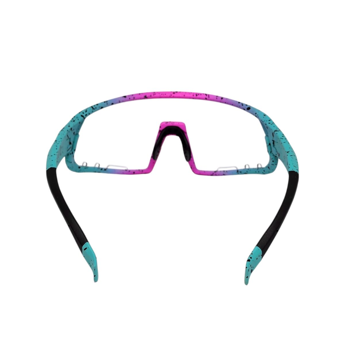 Óculos de ciclismo EL300 com lente fotocromática bicolor (rosa/azul)