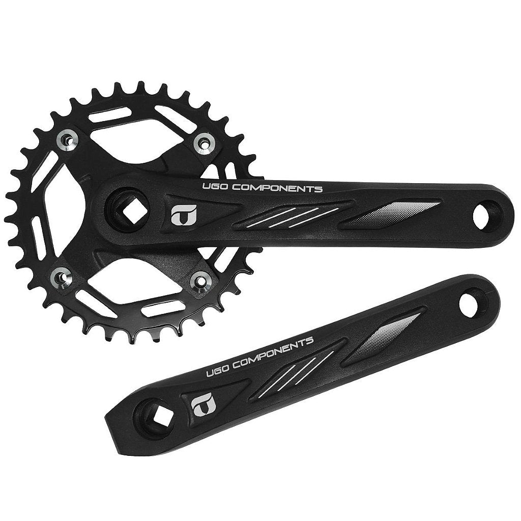 Pedivela Ugo Components 175 Mm 34D Single | Preto