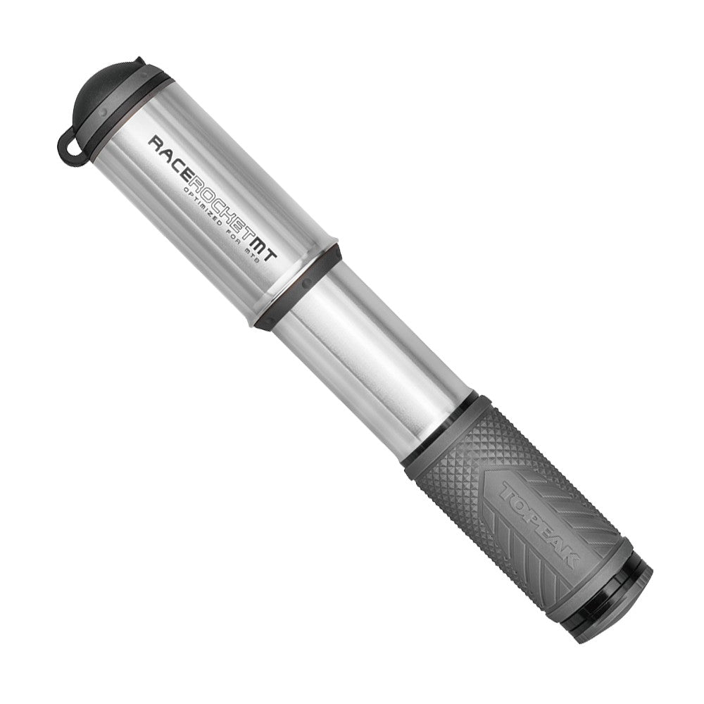 Mini Bomba De Ar Topeak Racerocket® Mt 90 Psi | Prata