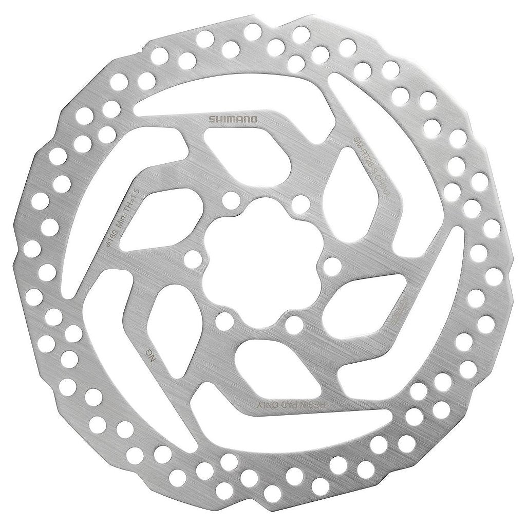 Disco Rotor Shimano Sm-Rt26 De 160 Mm - 6 Parafusos