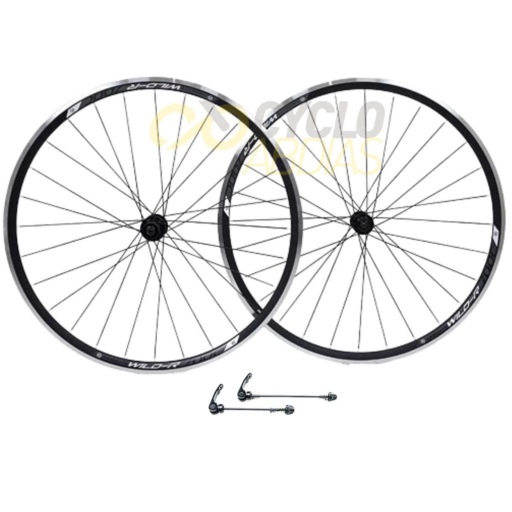 Rodas Aro 700C Absolute Wild-R De 8, 9 E 10V - Ferradura | Preta
