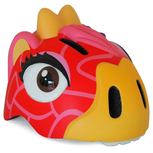Capacete Crazy Safety Giraffe Tamanho S (49-55 Cm) | Vermelho