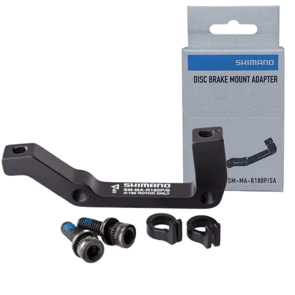 Adaptador Shimano Sm-Ma-R Para Freio A Disco Traseiro Is / Post Mount 180Mm | Preto