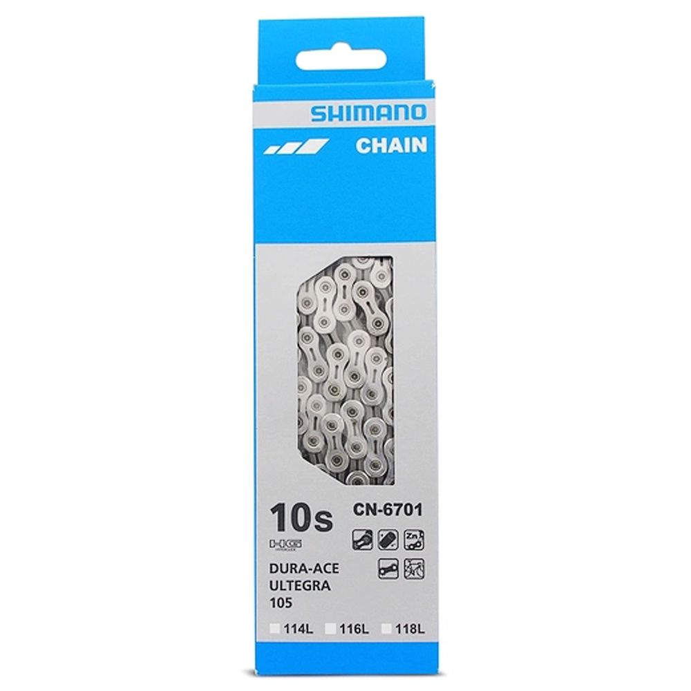 Corrente Shimano Dura-Ace Ultegra 105 Cn-6701 116 Links | Para 10 Velocidades