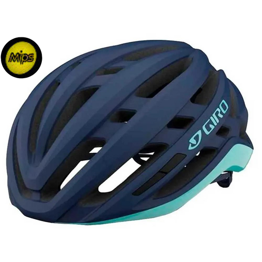 Capacete Giro Agilis Mips Feminino Tamanho P (51-55 Cm) | Azul Fosco