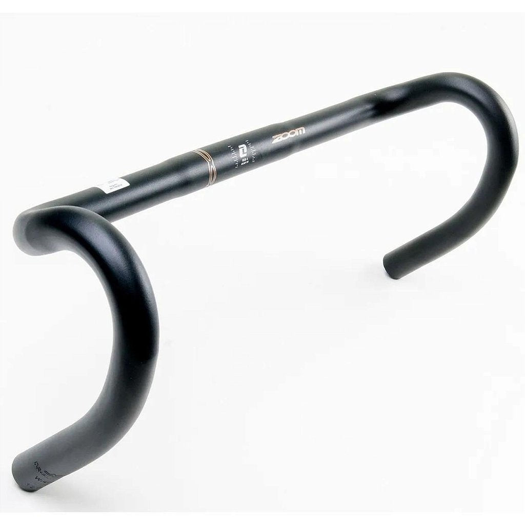 Manubrio A Goccia Zoom In Alluminio 31,8 Mm | Nero 420-440 Mm | Per Bici Da Strada, Fixie, Gravel - Foto 2