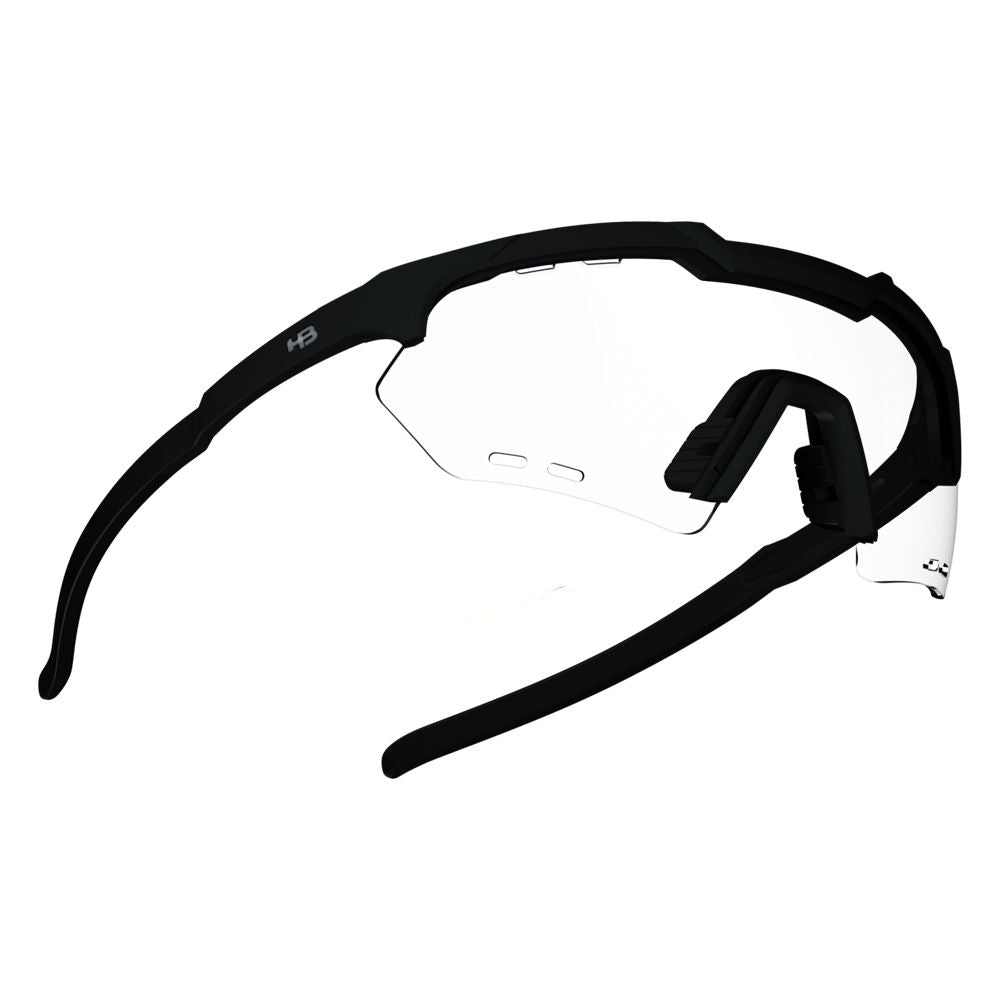 Óculos Hot Buttered Shield Compact Road Matte Black Photochromic | Preto Fosco