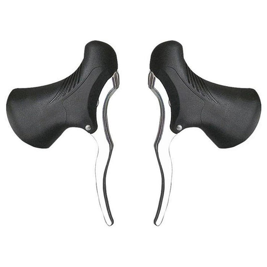 Kit de manetes de freio speed alumínio - Caloi 10 Monark Peugeot Polido