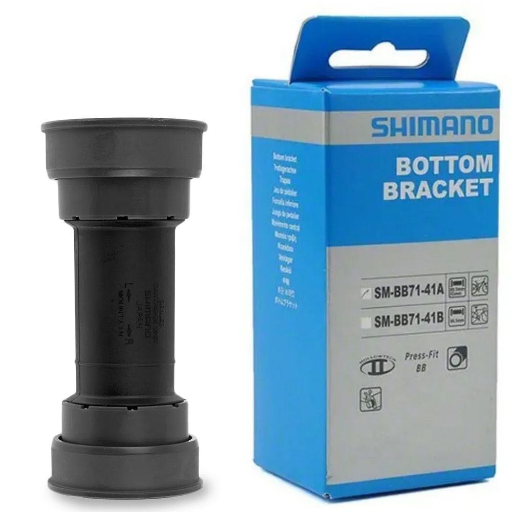 Movimento Central Shimano Sm-Bb71-41A Press Fit Selado De 41X92 Mm