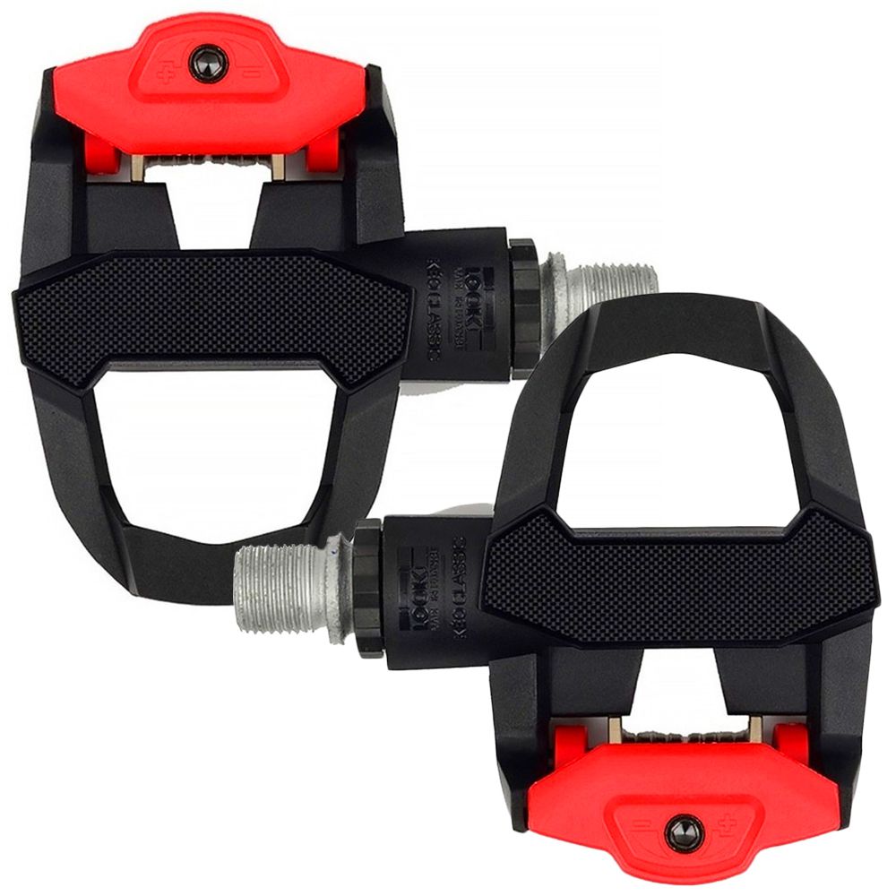 Par De Pedal Look Keo Classic 3 - Com Tacos | Preto E Vermelho