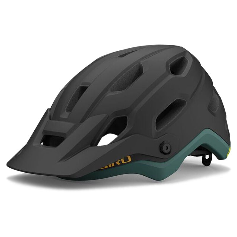 Capacete Giro Source Mips Tamanho M (55-59 Cm) | Preto E Verde Fosco
