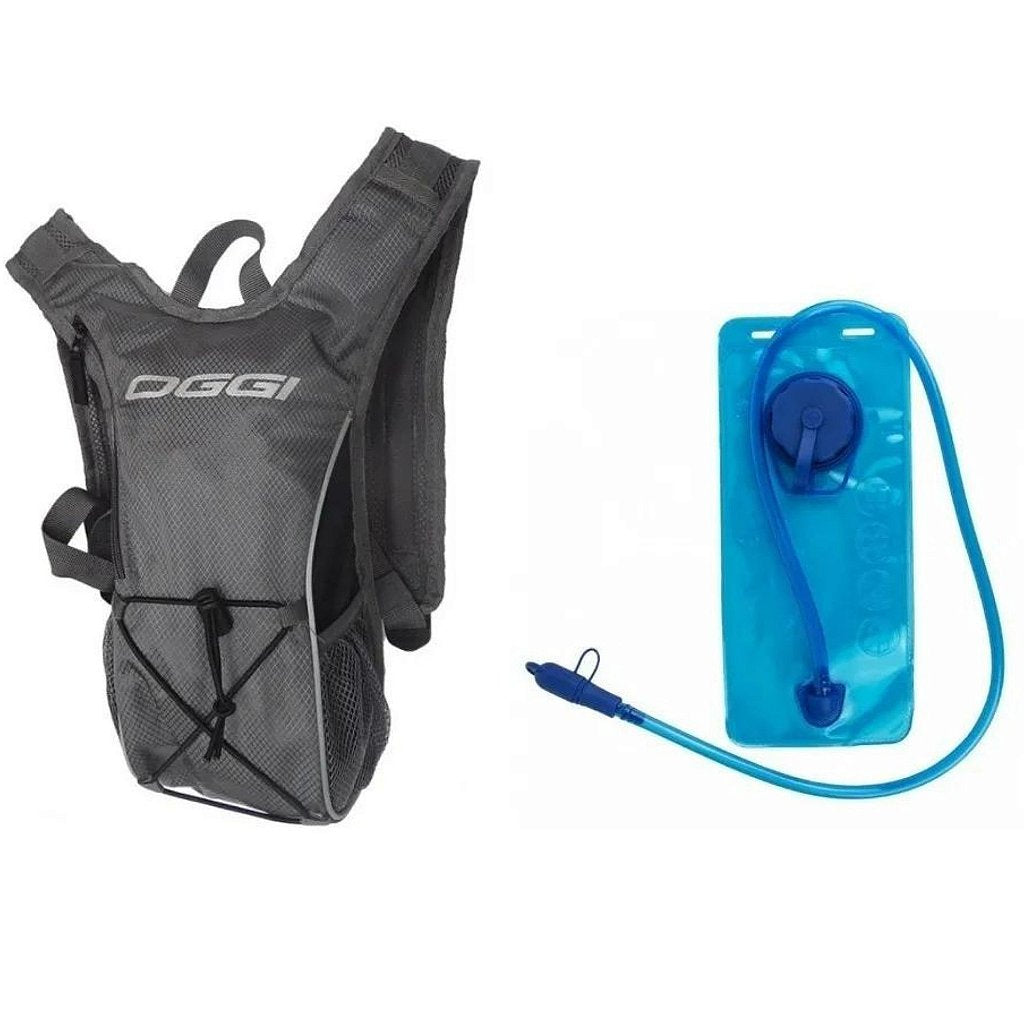 Mochila De Hidratação Oggi Hacker - 1 Litro | Cinza