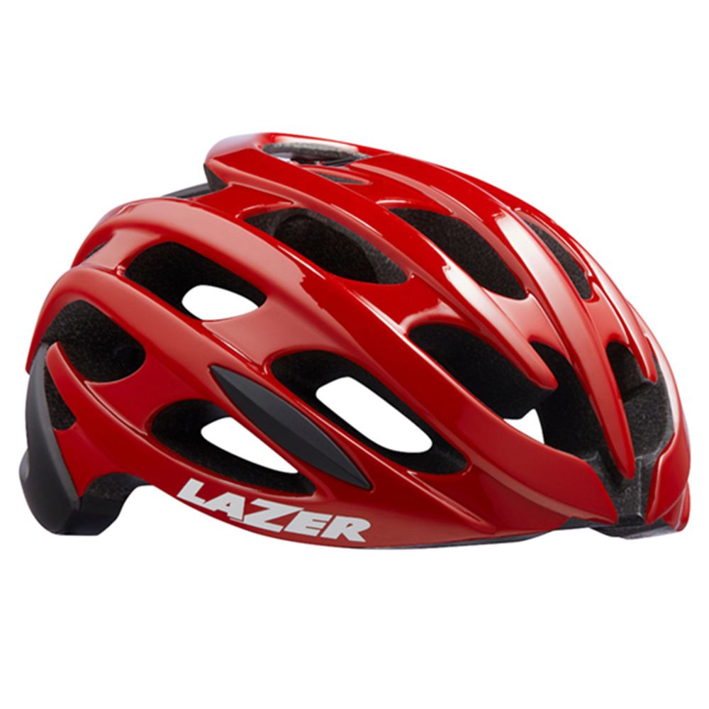 Capacete Lazer Blade Tamanho M (55-59 Cm) | Vermelho E Preto Fosco