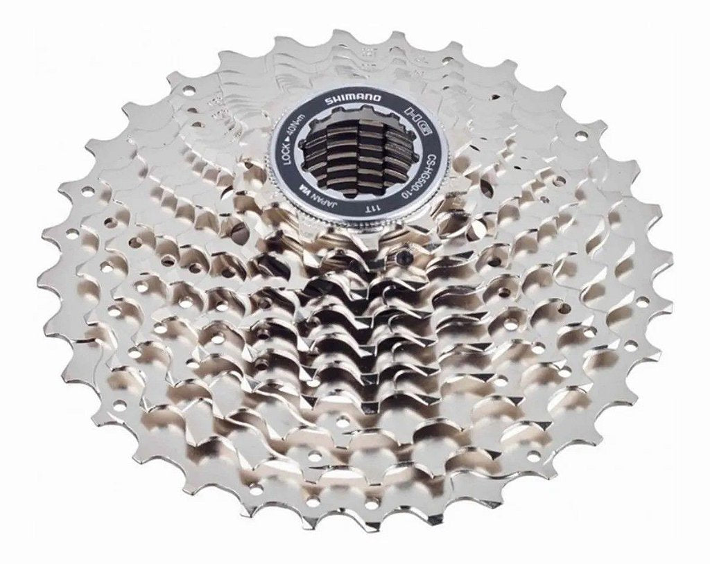 Cassete Shimano Tiagra Cs-500 De 10 Velocidades 11/34 Dentes