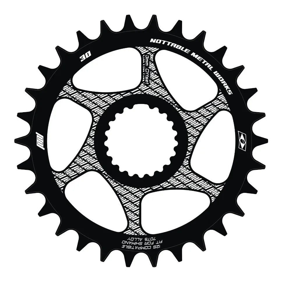 Coroa Nottable Compatível Shimano Offset 3 mm