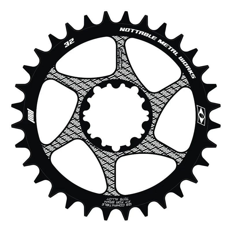 Coroa Nottable Compatível Sram SX, NX, GX, X01 e XX1 Offset 3 mm