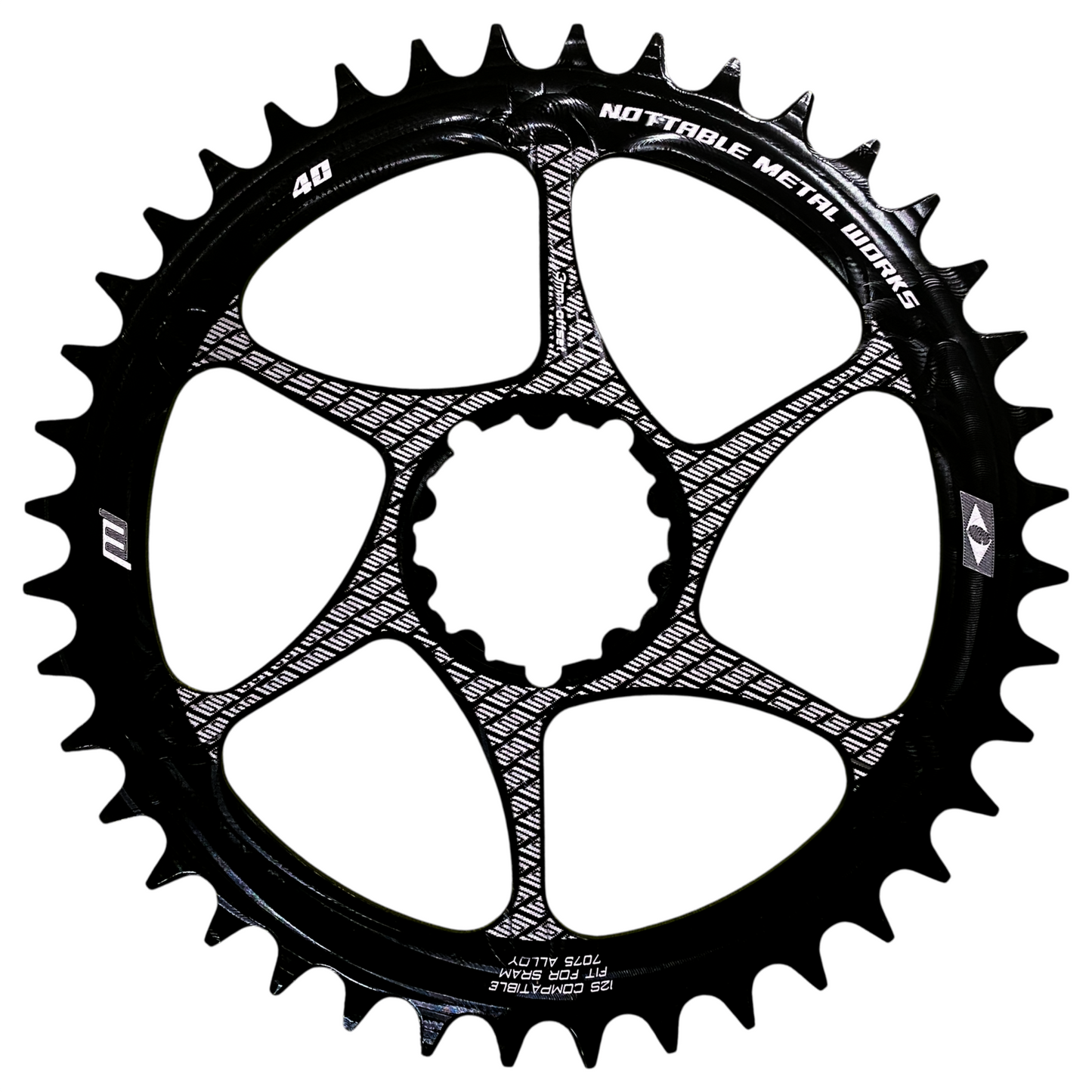 Coroa Nottable Compatível Sram SX, NX, GX, X01 e XX1 Offset 3 mm