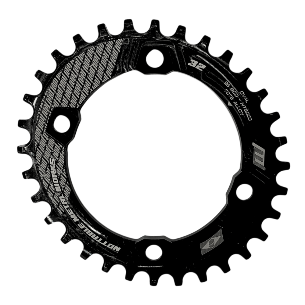 Coroa Nottable Narrow Wide Oval BCD 96 mm Assimétrico