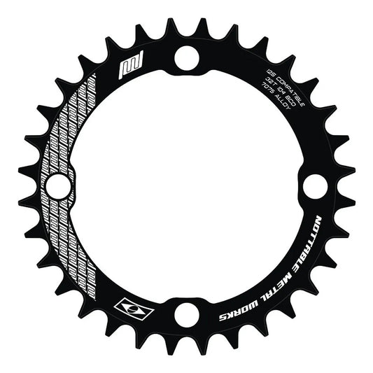 Coroa Nottable Narrow Wide BCD 104 4 furos para MTB